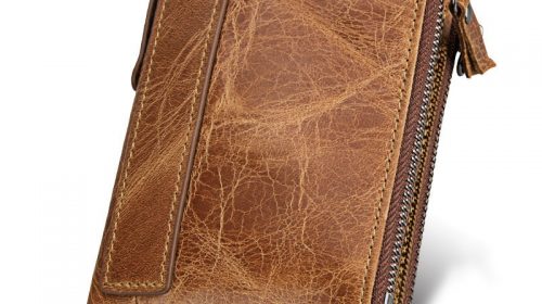 genuine leather men's wallet