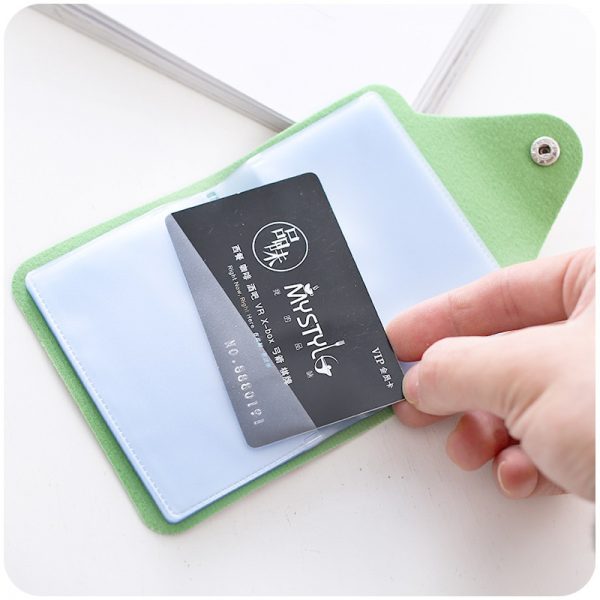 Fashion PU Function  Bits Card Case Business Card Holder Men Women Credit Passport Card