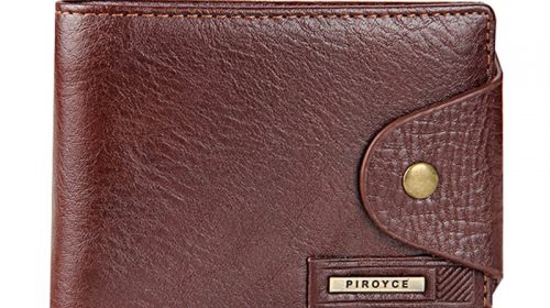 leather men's wallet
