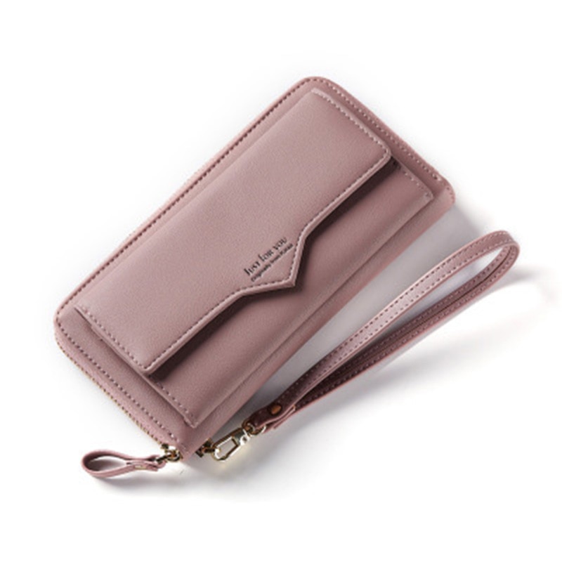 Latest Fashion PU Leather Designer Long Clutch Wallet for Women