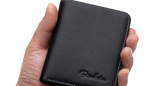 BISON DENIM genuine leather wallet