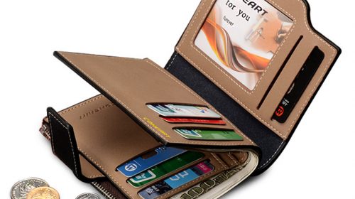 COHEART Brand Wallet Men Leather Men Wallets Purse Top Quality male clutch leather wallet man money