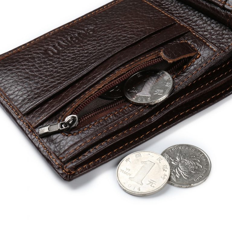 Famous Luxury Brand Genuine Leather Men Wallets Coin Pocket Zipper Men S Leather Wallet With Coin 4 768x768 