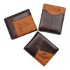 Famous Luxury Brand Genuine Leather Men Wallets Coin Pocket Zipper Men s Leather Wallet with Coin