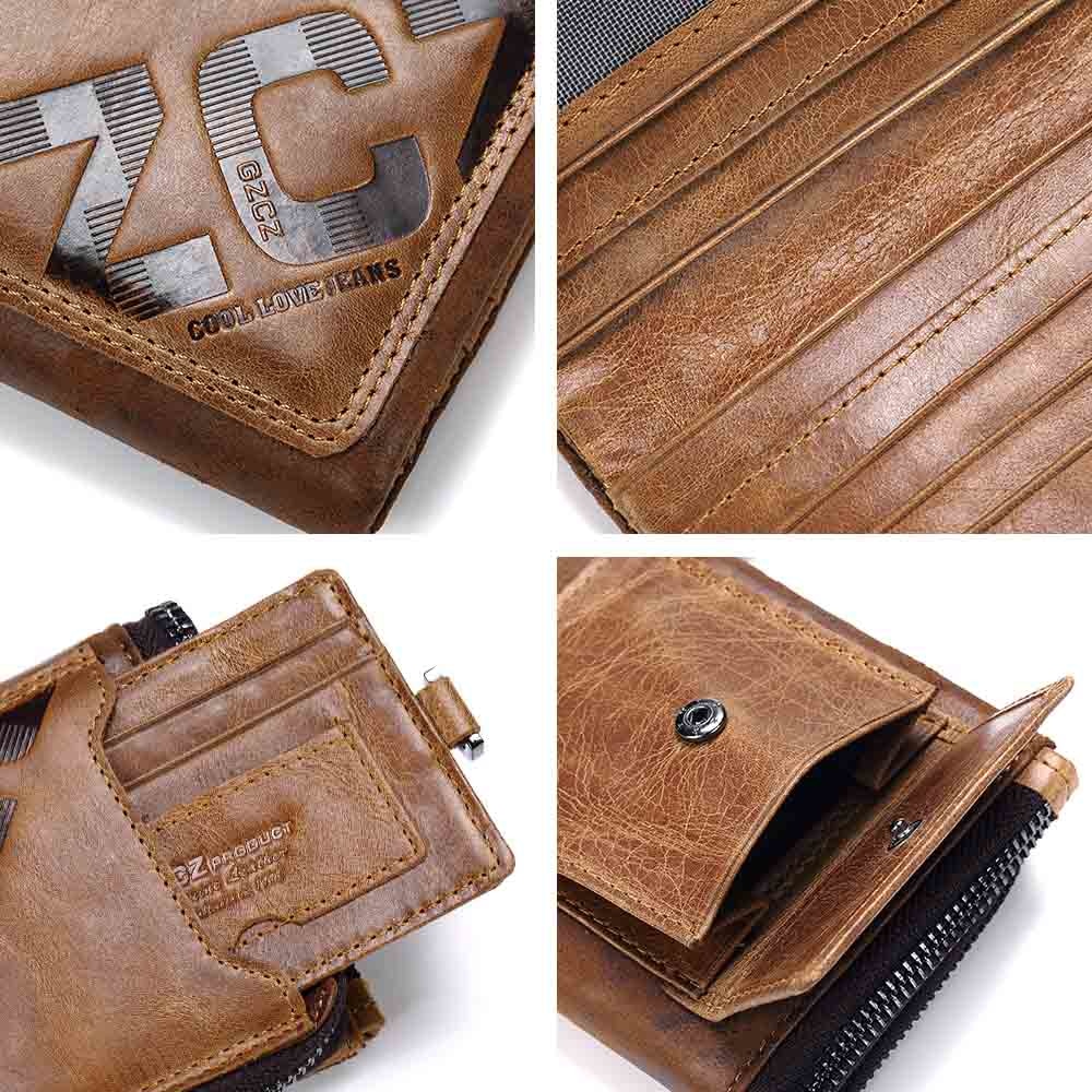 Elegant Men's Leather Wallet Models on 