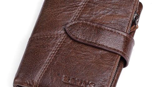 luxury leather wallet