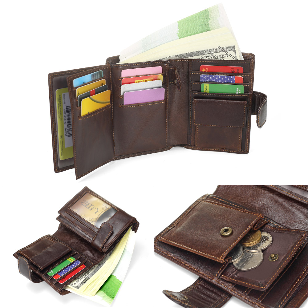 Genuine Leather Men Wallet||ATM Card Case||Money Card Holder with Zip  Closure | eBay