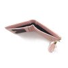 Small Tassel Women Wallet  Luxury Brand Short Design Leather Double Zip Two Fold Female Purse