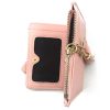 Small Tassel Women Wallet  Luxury Brand Short Design Leather Double Zip Two Fold Female Purse