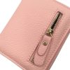 Small Tassel Women Wallet  Luxury Brand Short Design Leather Double Zip Two Fold Female Purse
