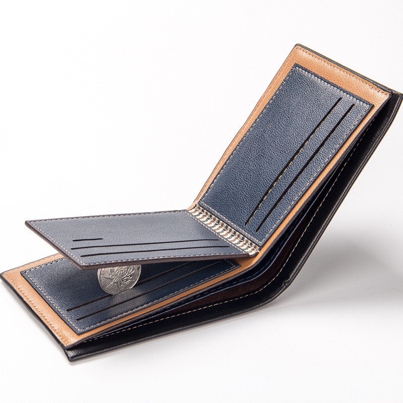 Luxury Vintage Leather Short and Slim Wallet for Men | Slim Wallet for Men