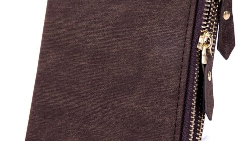 Rfid theft protect luxury men's wallet