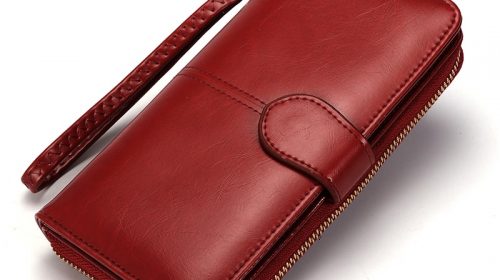 Trifold Women’s Zipper Wallet