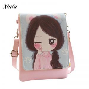 xiniu Shoulder Bags kid s Cartoon Kids Girls Mini Crossbody Bag wallets for girls children s