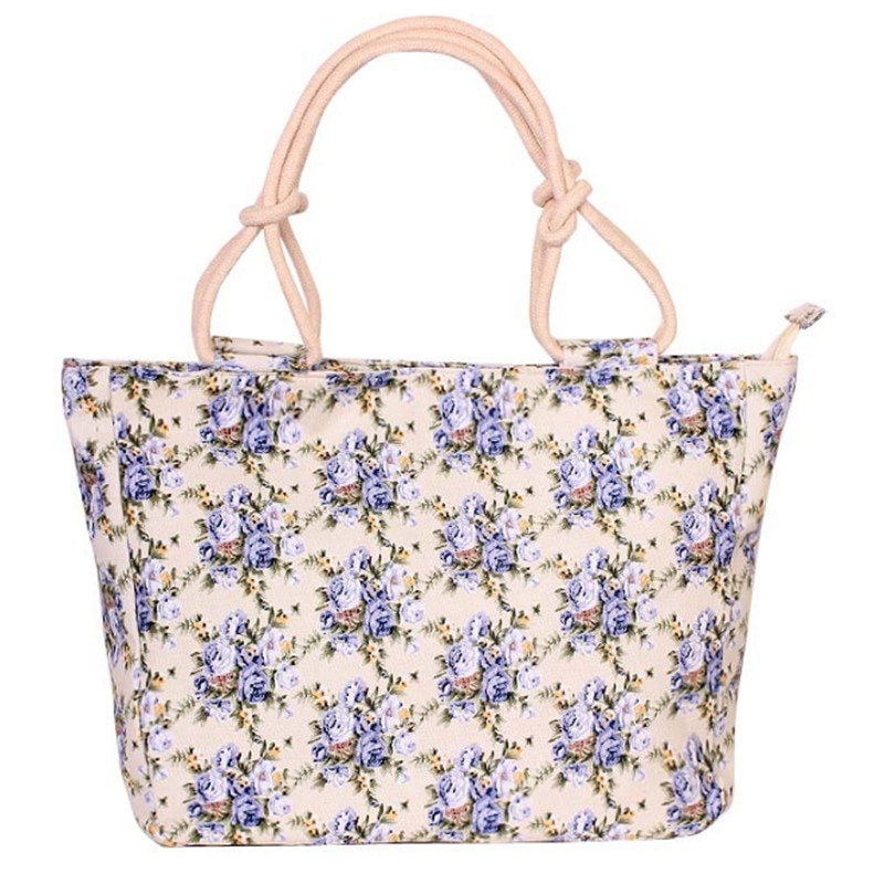 Waterproof,Lightweight,Business Casual Plants Graphic Flower Floral Canvas  Bag, Shopping Bag Large Capacity Tote Bag, Shoulder Bag For Teen Girls  Women College Students,Rookies & White-collar Workers Perfect for  Office,College,Work ,Business,Commute