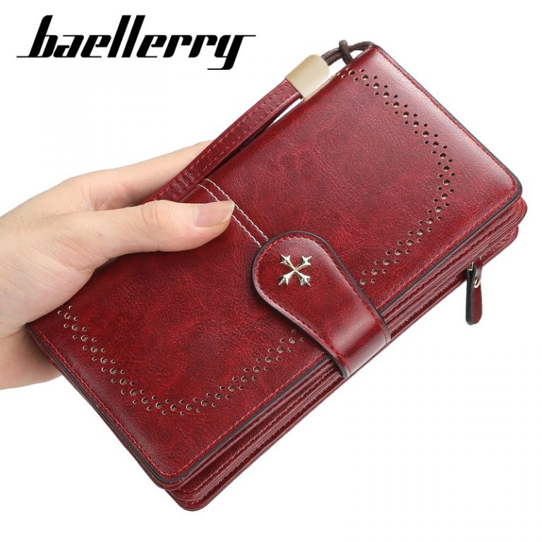 Baellerry’s High Quality PU Leather Long Multipurpose Women’s Zipper