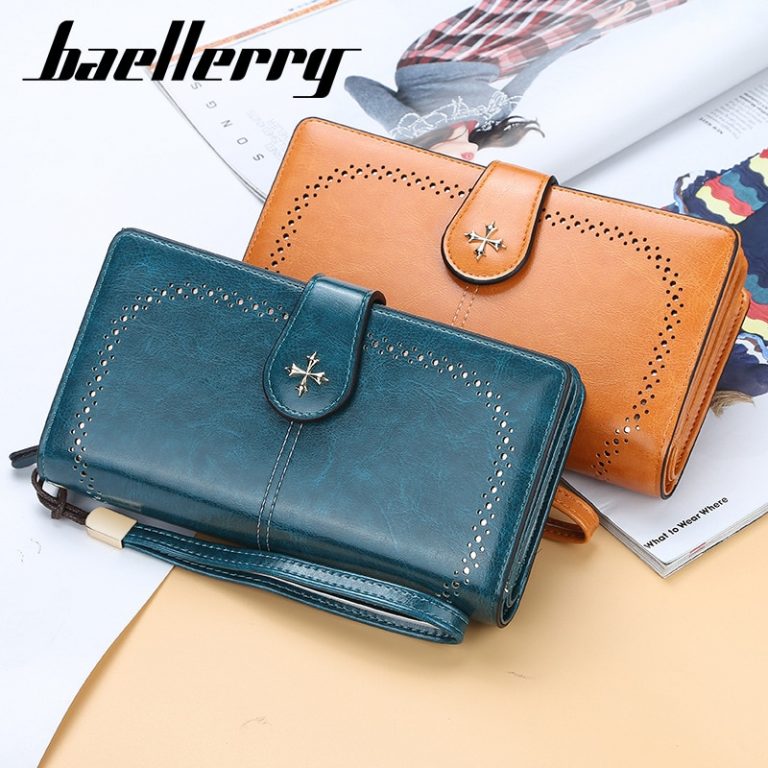 Baellerry’s High Quality PU Leather Long Multipurpose Women’s Zipper