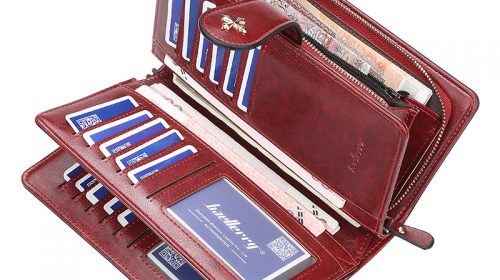 Hollow Out Women Wallets Large Long Wallet Fashion Top Quality PU Leather Card Holder Female