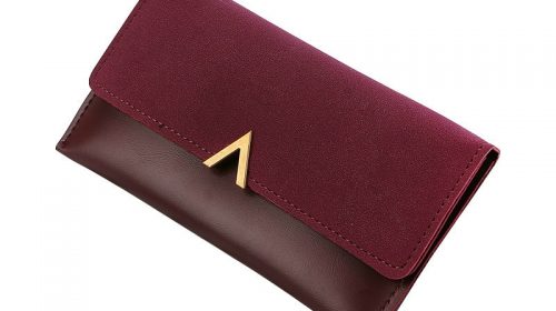 Leather Women Wallets Hasp Lady Moneybags Zipper Coin Purse Woman Envelope Wallet Money Cards ID