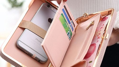 Purse wallet female big capacity brand card holders cellphone pocket gifts for women money bag