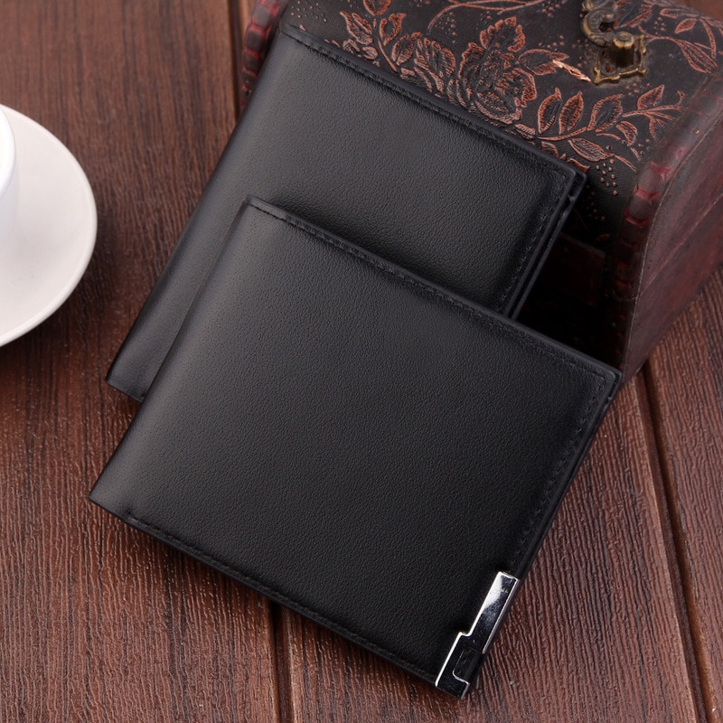 Vintage Small Genuine Leather Wallet | Business Card Leather Wallet Men -  100% - Aliexpress