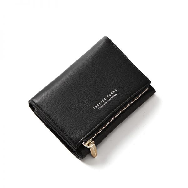 Women Wallets with Individual ID Card Holder Zipper Coin Pocket Ladies Small Purses Female Wallet