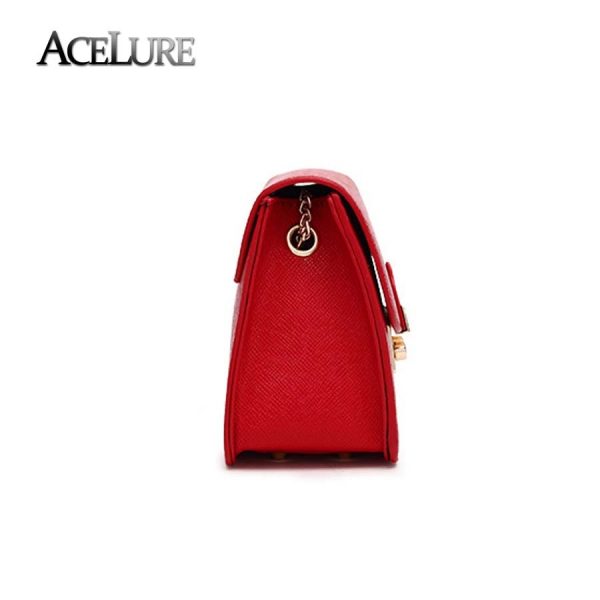 ACELURE Summer Brand Bags Women Leather Handbags Chain Small Women Messenger Bag Candy Color Women Shoulder