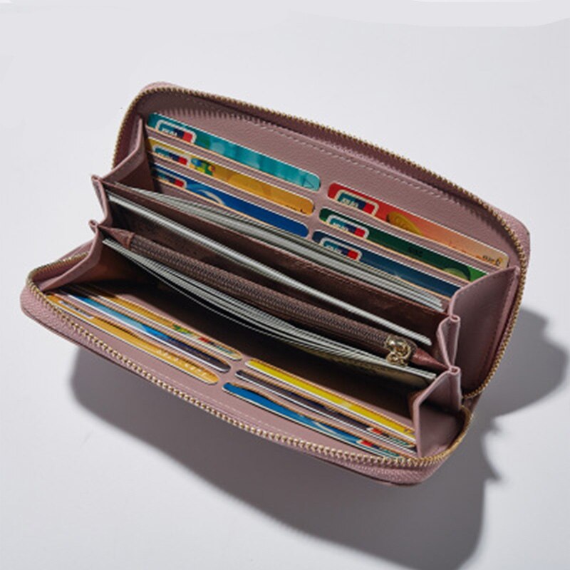 Ladies Wallet Women's Luxury Long Leather Card Holder Case Purse Clutch  Handbags 