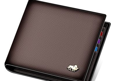 Luxury RFID Bifold Zipper Wallets