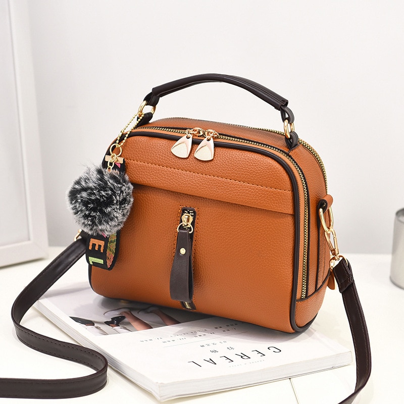 PU Leather Luxury Designer Women’s Crossbody & Handbags