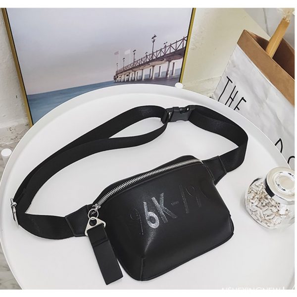 Bags for Women  Fashion Women Waist Bag PU Leather Chest Bag Vintage Shoulder Small Belt