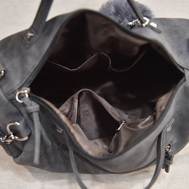 Bolish Vintage Nubuck leather Women’s Shoulder & Top Handbags