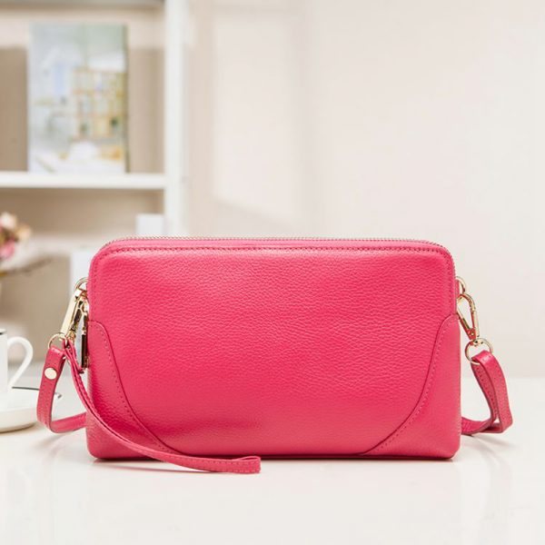 COMFORSKIN Brand Feminine Top Flap Quality Day Clutches  Genuine Leather Messenger Bag Women Bags Ladies