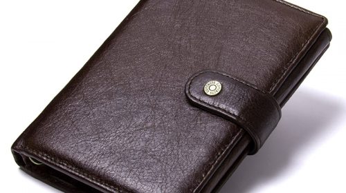 CONTACT S Top Quality Genuine Cow Leather Wallet Men Hasp Design Short Purse With Passport Photo