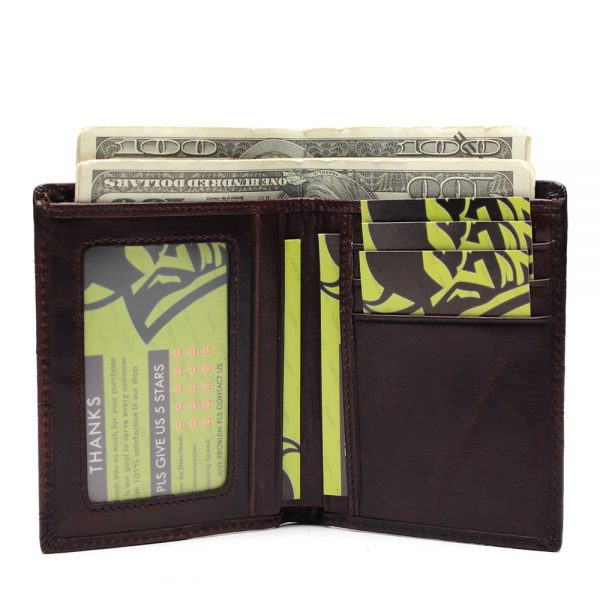 Chinese Dragon Wallet Vintage Genuine Leather Men s Wallets Brand Unique Design Pattern Male Folding Long