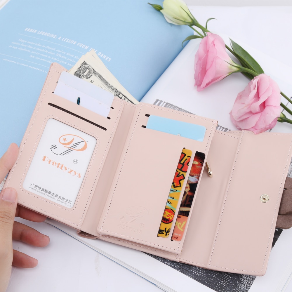 Genuine Floral Foldable Women’s Leather Wallets by Forrola