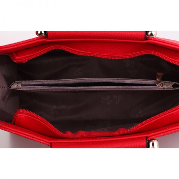 Fashion Handbag  New Women Leather Bag Large Capacity Shoulder Bags Casual Tote Simple Top handle