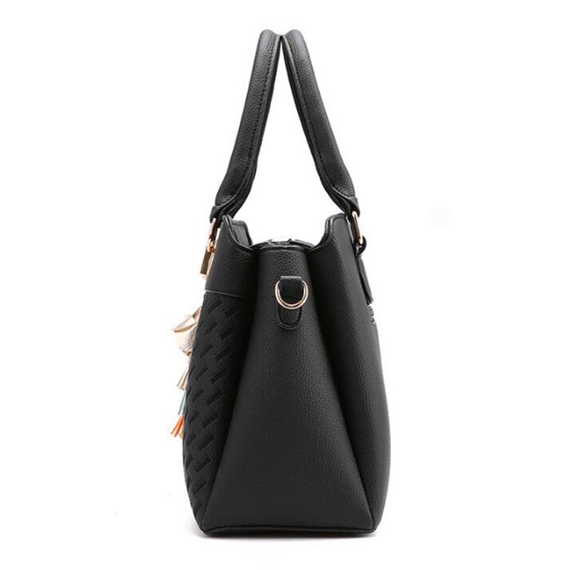 Fashion Hoop handle women handbag Long Tassel female Shoulder Bags Design  PU Leather female Messenger Bag Ladies totes Bolsa