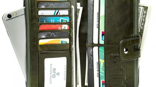 GZCZ Casual Leather Women Wallet  Genuine Leather Men s Long Wallet Women Leather Wallet Fashion