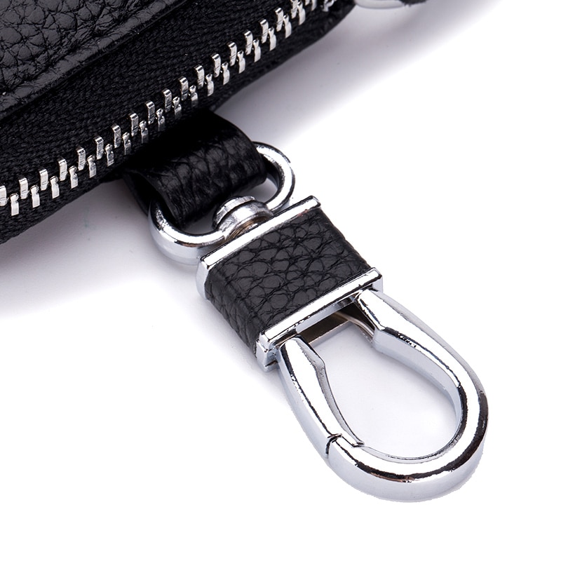 Handmade Key Wallets Men Genuine Leather Smart Key Holder Leather Keys  Organizer Keychain Housekeeper Wallet for