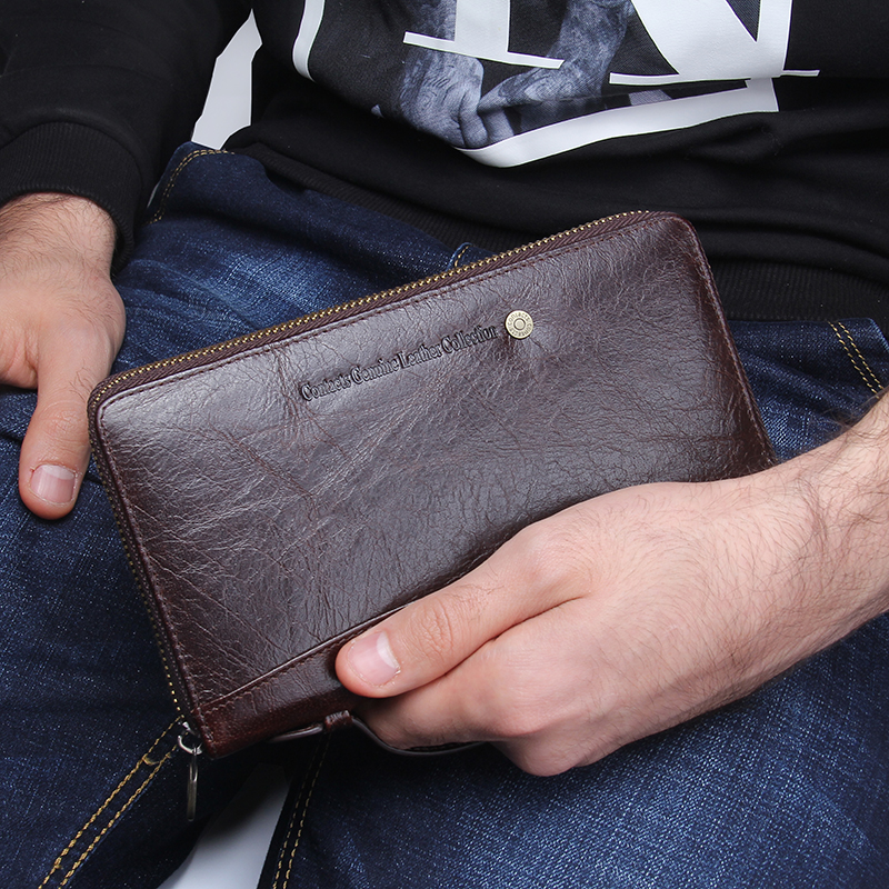 Otto Angelino Top Grain Leather Multipurpose Bifold Wallet, RFID – MegaGear  Store