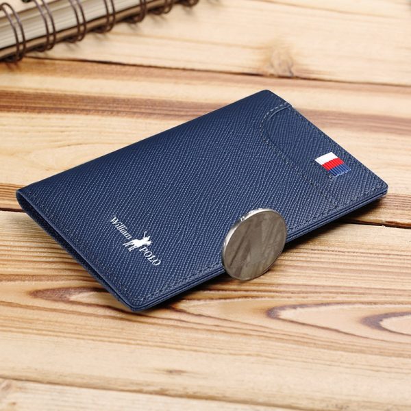 Genuine Leather Men s Wallets Thin Male Wallet Card Holder Cowskin Soft Mini Purses New Design