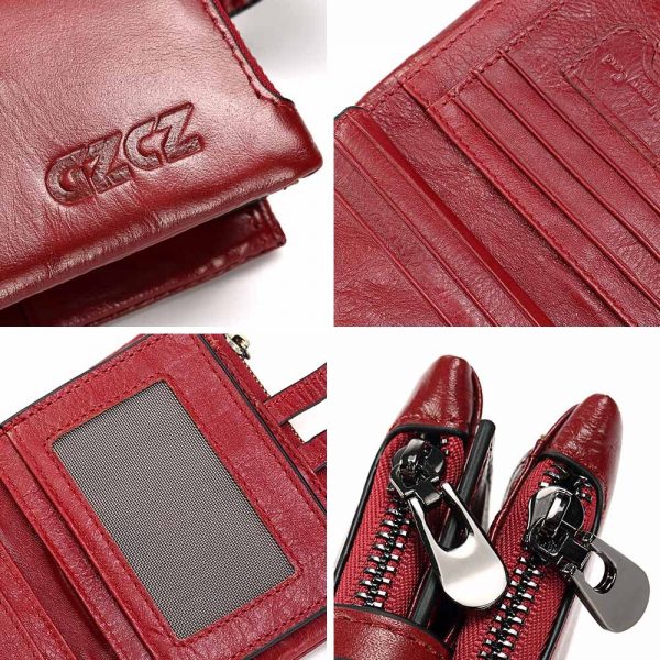 Genuine Leather Women Wallet By Quality Cowhide Women Casual Wallet Men s Leather Vertical Wallet Fashion