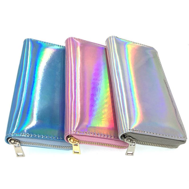 Buy ZLMBAGUS Women Hologram Laser Envelope Clutch Handbag Purse