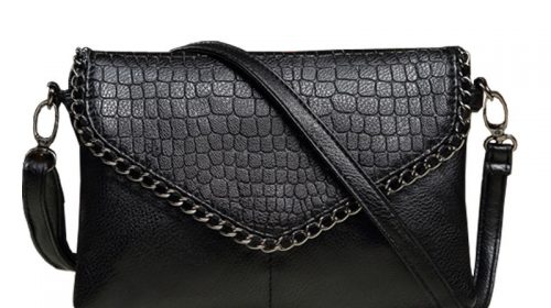 LYKANEFU Casual Small Bag for Women Messenger Bags for Women Shoulder Bags Crossbody Black Clutch Purse