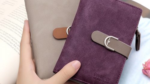 Latest Women s Leather Famale Vintage Wallet Brand Designer Zipper Coin Purse Wallets Card Holder Clutch