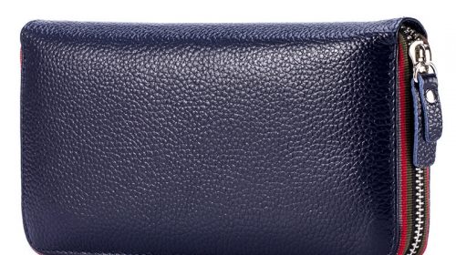Long Women Wallet with Interior Moblie Female Large Purse Perse Carteira Woman Genuine Leather Card Holder