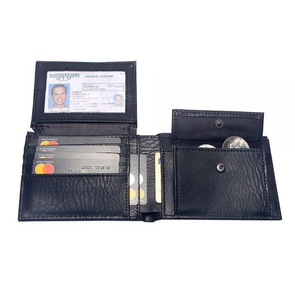 Luxury Men s Wallet Leather Solid Slim Wallets Men Pu Leather Bifold Short Credit Card Holders