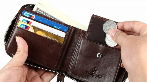 ManBang Genuine Leather Wallet Man Fashion Coin Pocket Small Vintage Men Wallet Male Short Card Holder