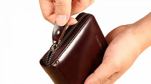 ManBang New Men s Wallet Genuine Leather Men s Zipper Male Short Coin Purse Pockets Fine